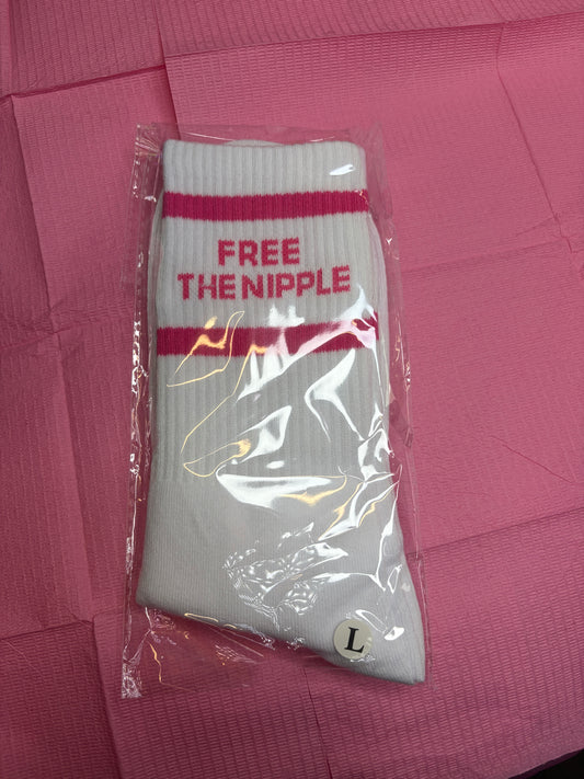 Free The Nipple Crew Socks
